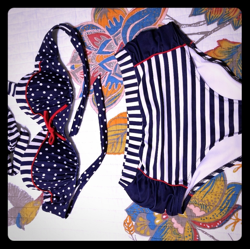 High waisted Swim suit